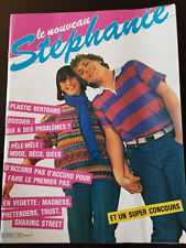 Magazine Stéphanie n°1 du 5/1980; P. BertrandMadness/ Trust/ Pretenders/ Shaking