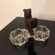 salerons anciens avec ours en