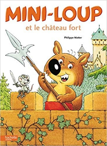 Livre mini loup au château - mini,