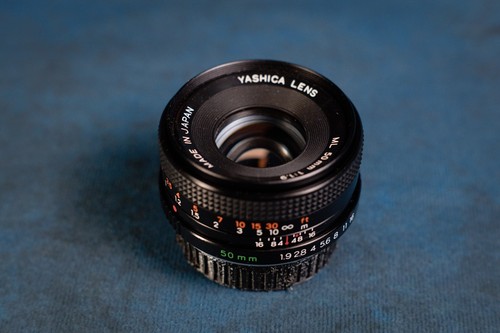 Objectif yashica 50mm - objectif, ml