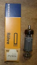 PL504 SIEMENS tube electronique lampe radio amplificateur dans sa boîte