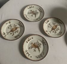 4  Assiettes Plates Anciennes Limoges Betoule Legrand Vieux Strasbourg