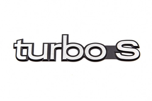 Emblème coffre turbo - coffre, "turbo