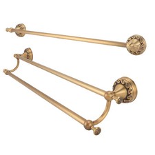 Porte-serviettes Mural Antique En Cuivre Pour Salle De Bain Barre De Suspensi FR