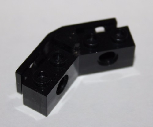 Lego technic black bumper - black,
