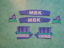 Lot autocollants MBK 51 club