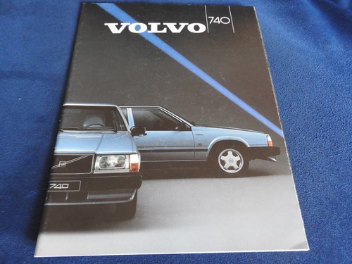 Catalogue volvo 740 1987 - volvo,