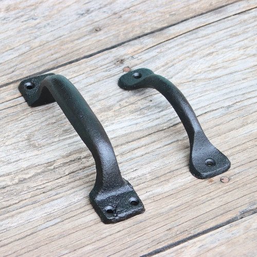 Vintage fonte porte poignée - fonte,