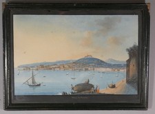 Gouache napolitaine napoli - napolitaine,,