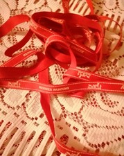 Hermès Rouge   Rubans De  3 m