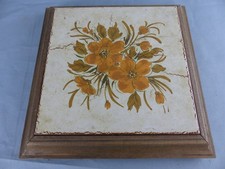 Ancien dessous de plat musical