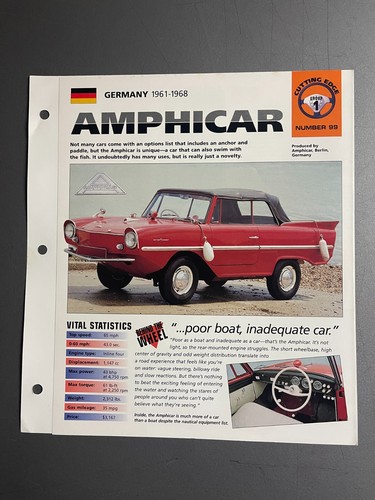 1961 1968 amphicar - 1961,