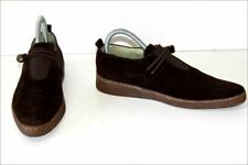 UN MATIN D'ETE Derby Daim Marron Foncé Doublés Cuir T 6 / 39 BE