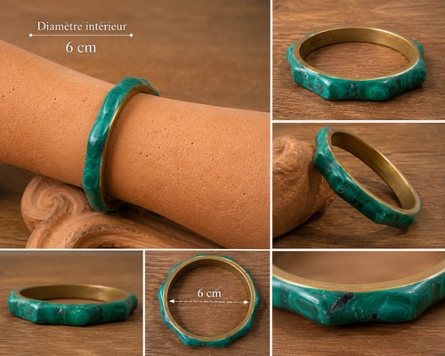 Bracelet jonc vintage - , en