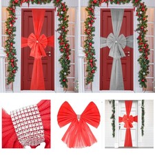 Noël Porte Nœud Fenêtre