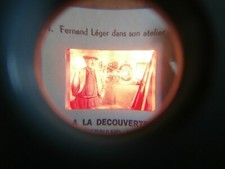 FERNAND LEGER : DANS SON ATELIER " diapo SPADEM