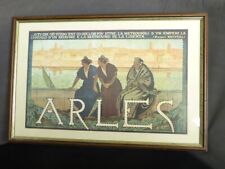 AFFICHE ARLES Léo Lelée l'estrangiè e li santoun Arlésiennes / Frédéric Mistral 