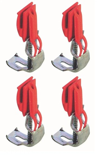 Fixation clip pour évier - 4x,