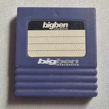 Carte Mémoire BigBen Interactive 4Mb Violette pour Console Nintendo Gamecube