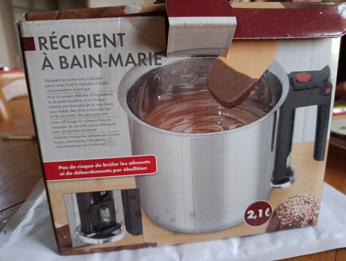 Recipient bain marie acier - ,
