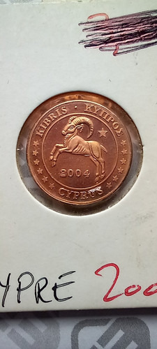 Pièce centime de chypre - de,
