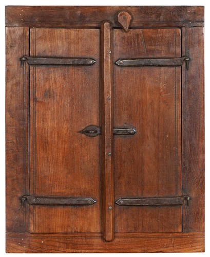 Fenêtre petite grille bois - fenêtre,