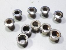 lot de 5 Vis  vélo pédalier chromé  motobecane peugeot vintage