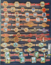 lot bagues de cigares ancien