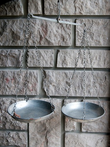Balance fleau ancienne en - fleau,
