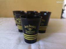 Lot de 6 verres à shot " Jack