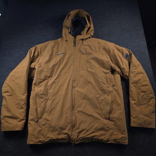 Mammut brown hooded jacket - mammut,