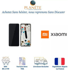 Ecran LCD et Vitre Tactile avec Châssis Blanc Céleste pour Xiaomi Mi 11i 5G