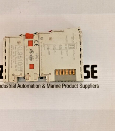Kl9510 alimentation sortie 24v - sortie,