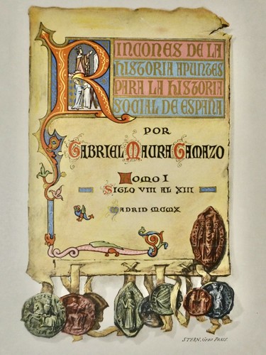 Gravure enluminure feuillet - gravure-enluminure-feuillet, de