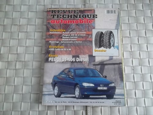Revue technique peugeot 406 - revue,