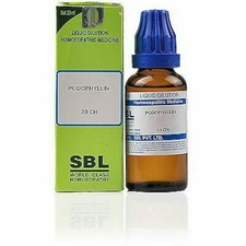 2 X SBL homéopathie podophylline 30 CH (30ml) livraison gratuite