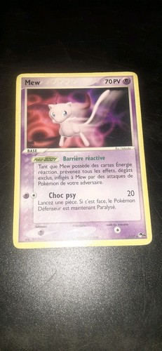 Carte pokemon mew - pokemon, pop4