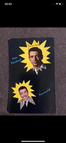 Carte postale acteur - carte,