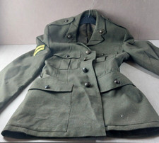 Ancienne veste en laine militaire anglaise / Royaume Uni, années 50