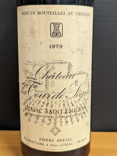 Lussac saint emilion 1979 - lussac, saint-emilion