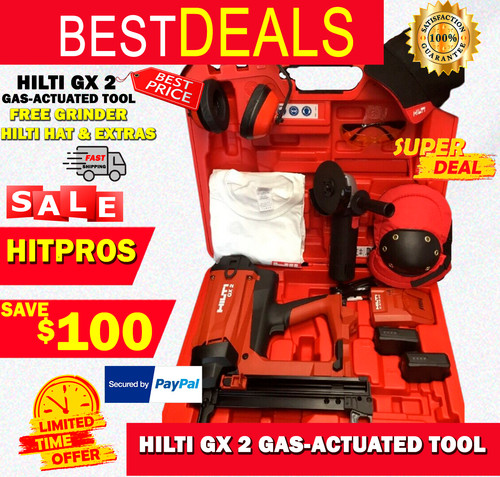 Hilti gas actuated tool - gx, 2