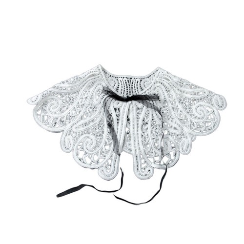 Corsage broderie col en - de,