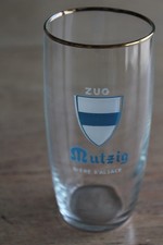 Verre bière mutzig - bière, canton