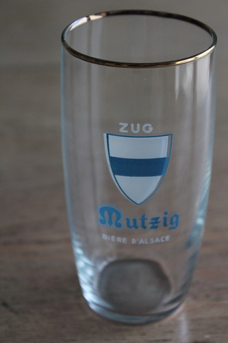 Verre bière mutzig - verre,