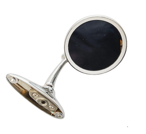 Miroir goutte acier chromé - miroir,
