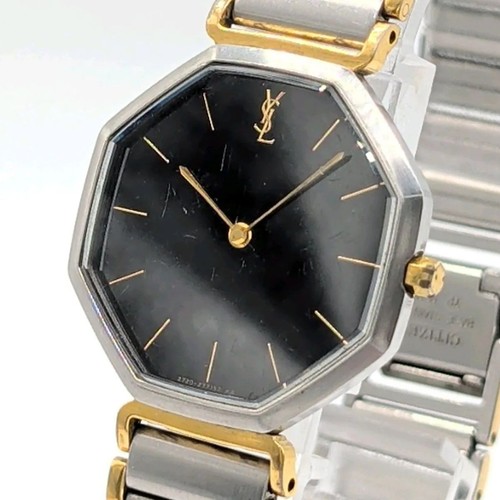 Montre quartz octogonale - à,