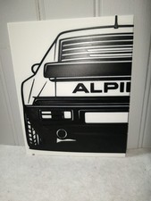 Alpine renault a310 - -, wall