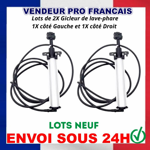 Gicleur lave phare - lave-phare, prévu