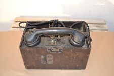 Téléphone de campagne "Feldfernsprecher" modèle 1933 de l'Armée Allemande