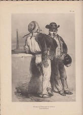 Phototypie LALAISSE costumes bretons pl99 HOMME DE PORNICHET ET MATELOT